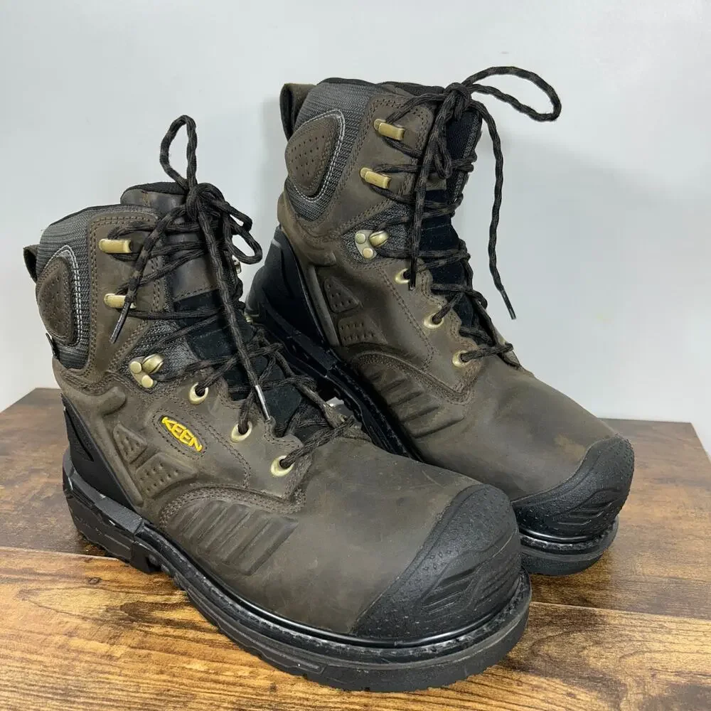 Keen Utility Philadelphia 6” Carbon Toe Work Boots Mens Size 10 D Waterproof